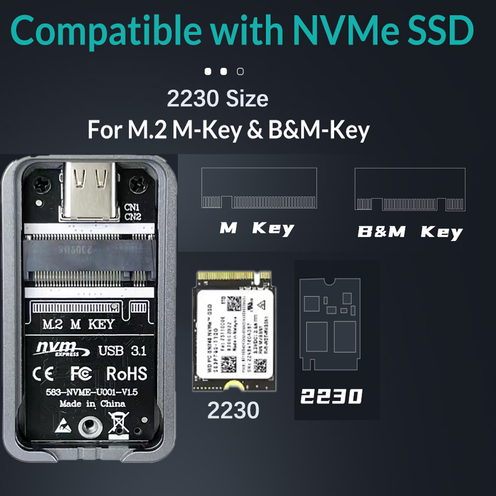 Boîtier NVMe 2230 2242 M.2 NVM - M2 2242 Nvme Ssd 2Tb Pcie 4.0 avis et prix