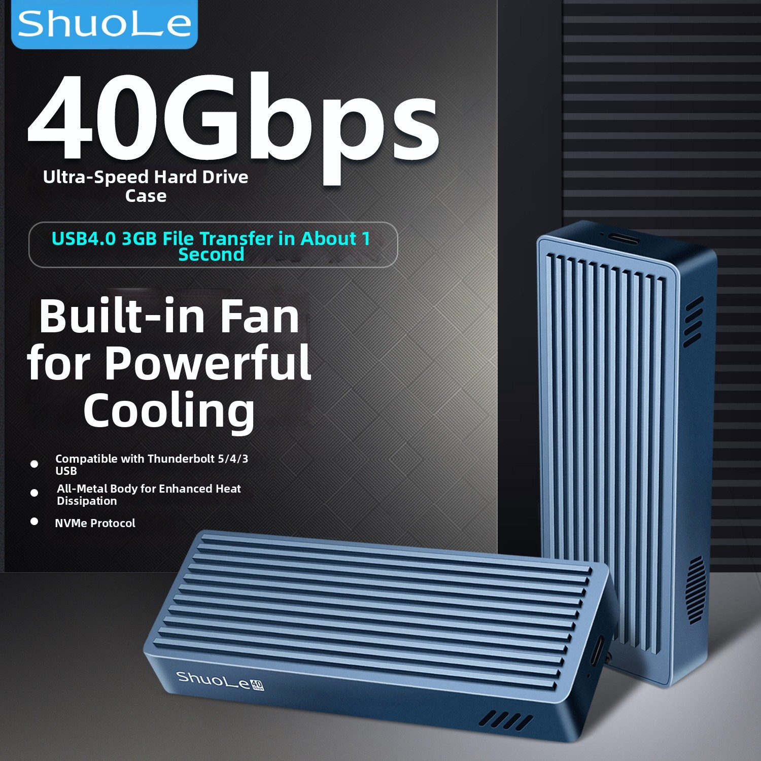Boîtier de disque SSD USB 4.0  - Usb4 40Gbps External Ssd 8Tb avis et prix