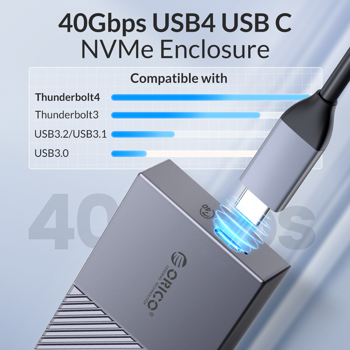 ORICO-Boîtier SSD en aluminium - Thunderbolt 4 External Ssd 4Tb avis et prix