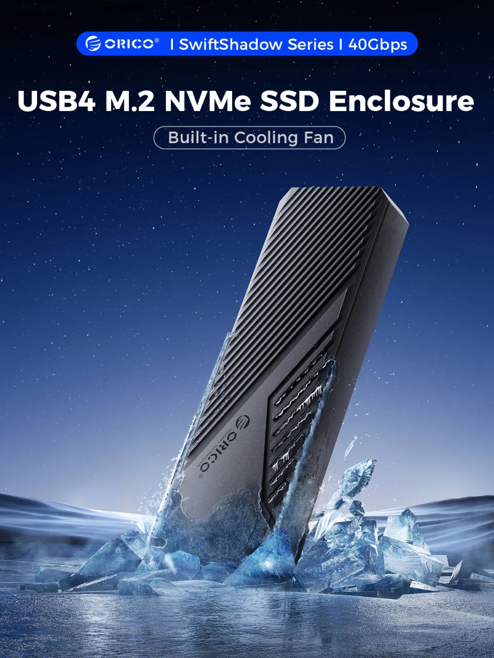 ORICO-Boîtier externe en alumi - Usb4 40Gbps External Ssd 8Tb avis et prix