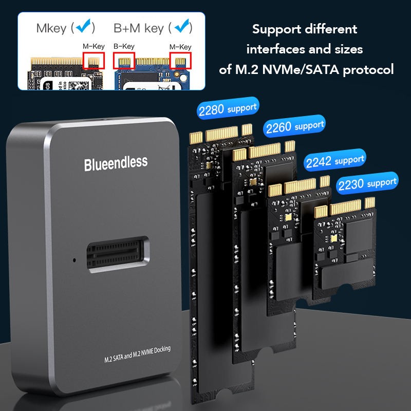 Station d'accueil Blueendless  - 8Tb M2 Nvme Ssd avis et prix
