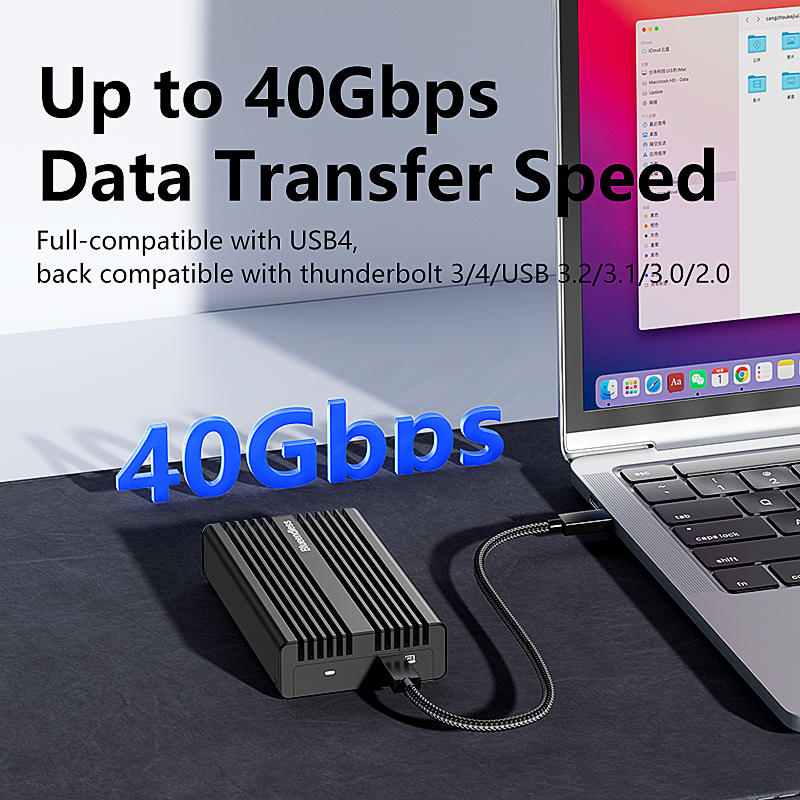 Boîtier SSD NVMe Blueendless 4 - Usb4 40Gbps External Ssd 8Tb avis et prix