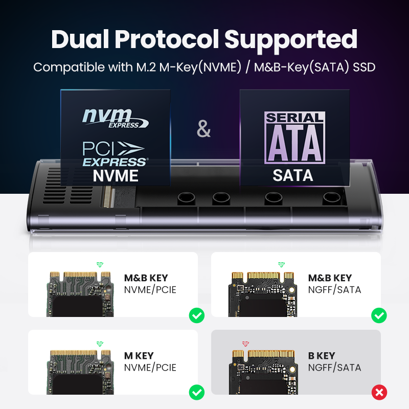 UGREEN M2 boîtier SSD boîtier  - 8Tb M2 Nvme Ssd avis et prix