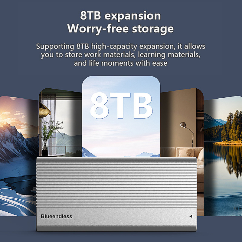 Boîtier portable USB4 M.2 NVMe - Usb4 40Gbps External Ssd 8Tb avis et prix